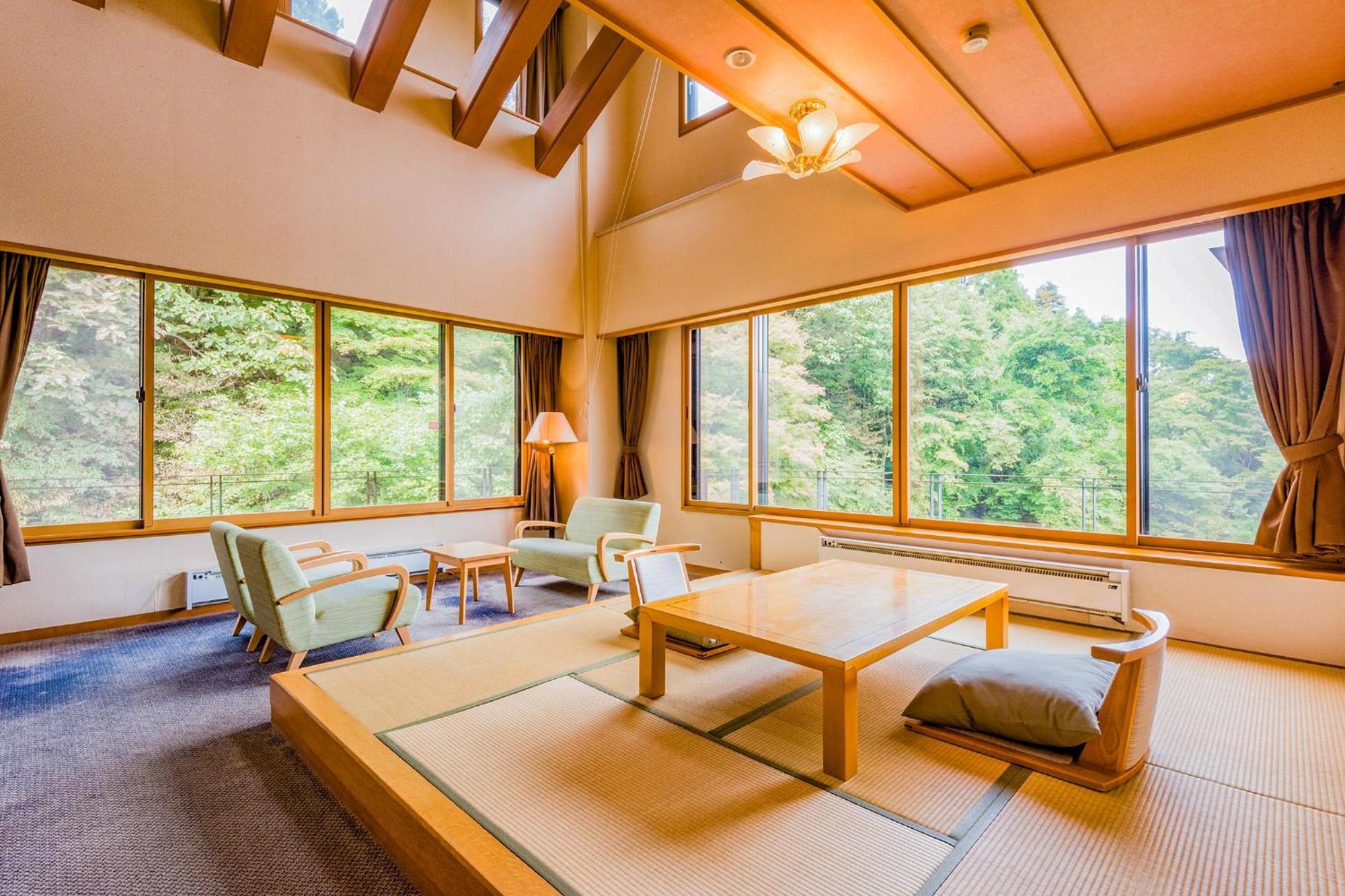 Ooedo Onsen Monogatari Ikaho Hotel Sibukava Kültér fotó